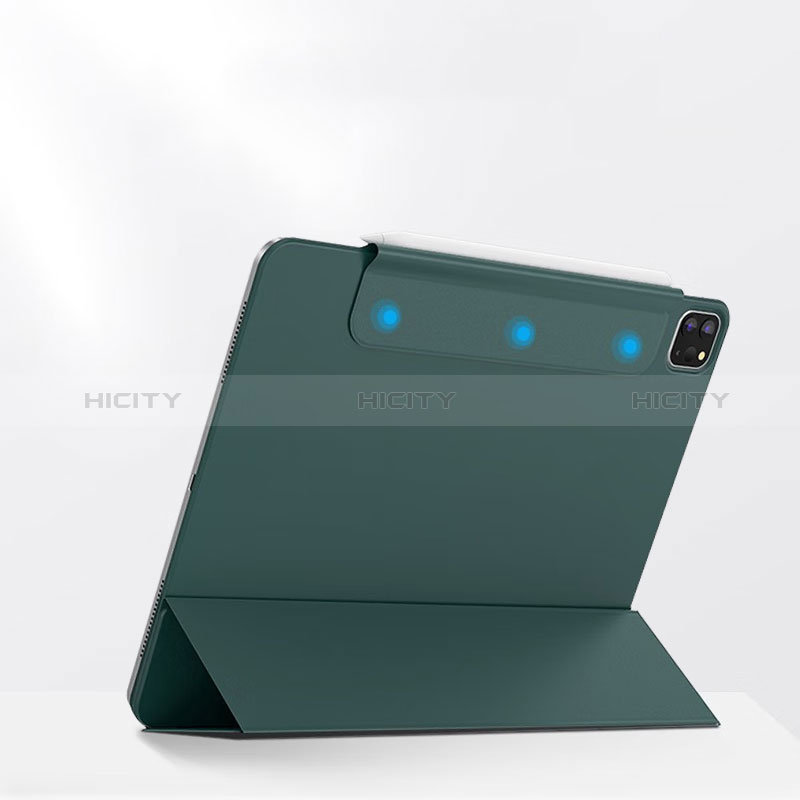 Handytasche Stand Schutzhülle Flip Leder Hülle P03 für Apple iPad Pro 11 (2022) Grün