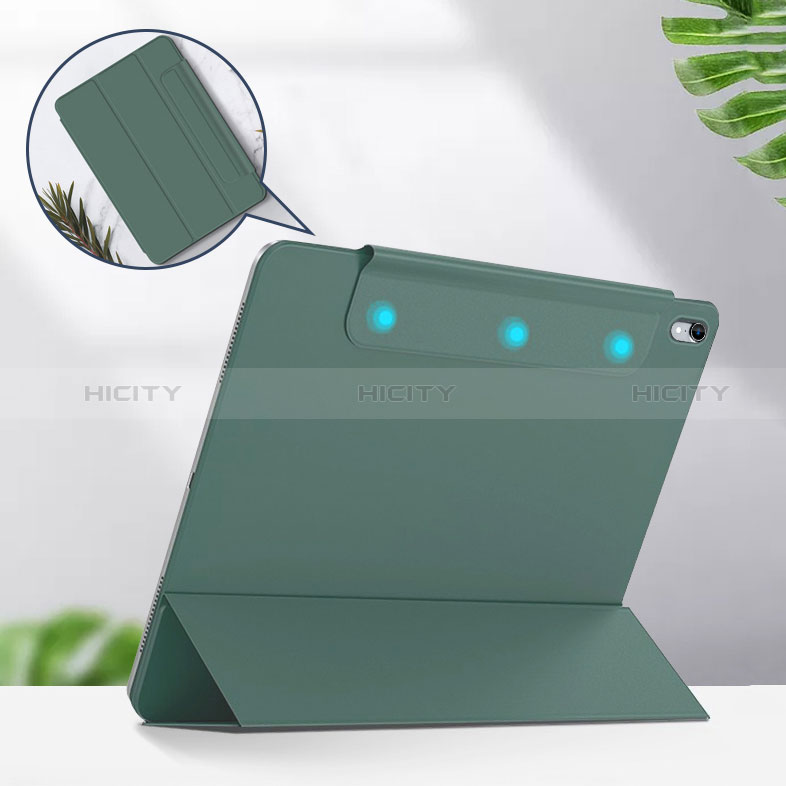 Handytasche Stand Schutzhülle Flip Leder Hülle P04 für Apple iPad Mini 6 Grün groß