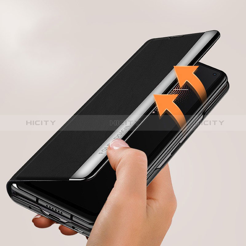 Handytasche Stand Schutzhülle Flip Leder Hülle Q01H für Xiaomi Mix Fold 5G groß