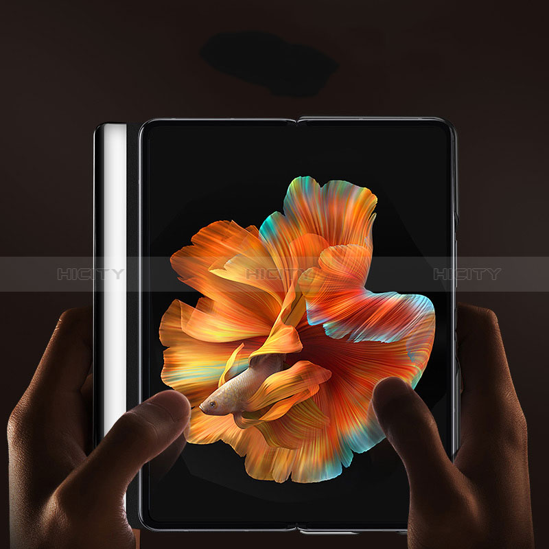 Handytasche Stand Schutzhülle Flip Leder Hülle Q01H für Xiaomi Mix Fold 5G groß