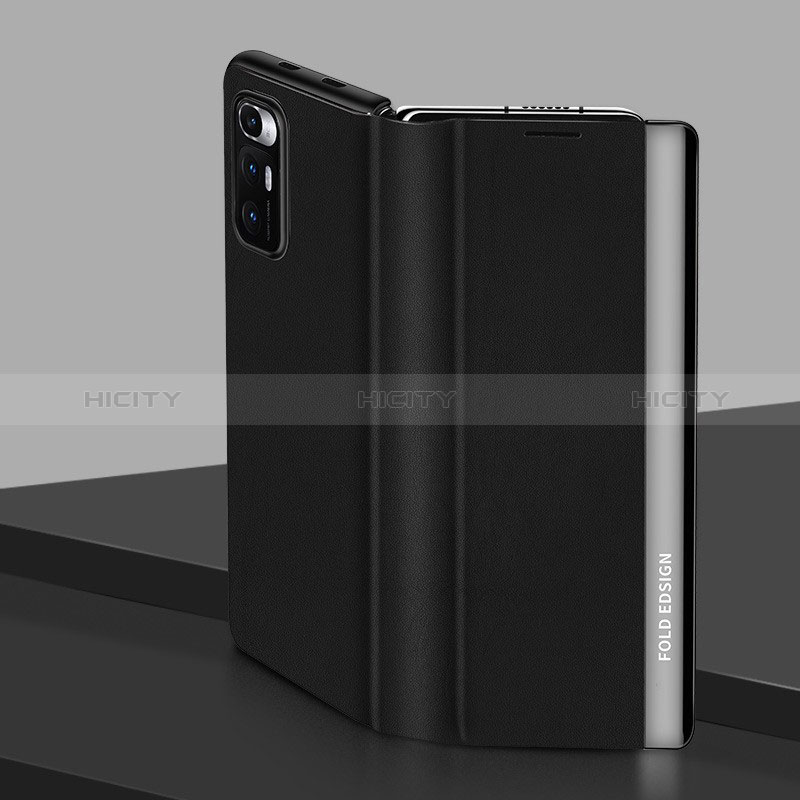 Handytasche Stand Schutzhülle Flip Leder Hülle Q01H für Xiaomi Mix Fold 5G Schwarz