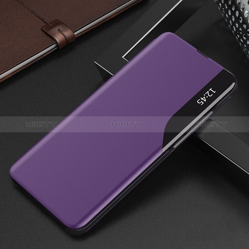 Handytasche Stand Schutzhülle Flip Leder Hülle Q02H für Xiaomi Poco F4 5G Violett Plus