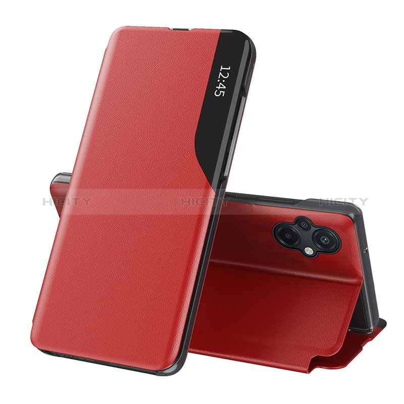 Handytasche Stand Schutzhülle Flip Leder Hülle Q02H für Xiaomi Poco M5 4G Rot