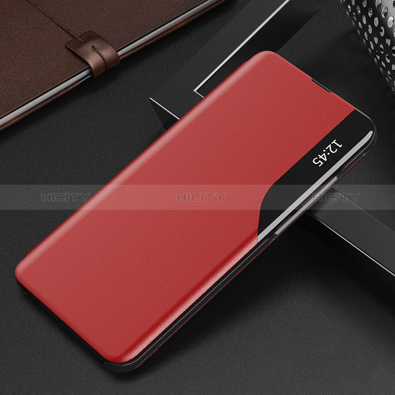 Handytasche Stand Schutzhülle Flip Leder Hülle Q02H für Xiaomi Poco X3 NFC Rot