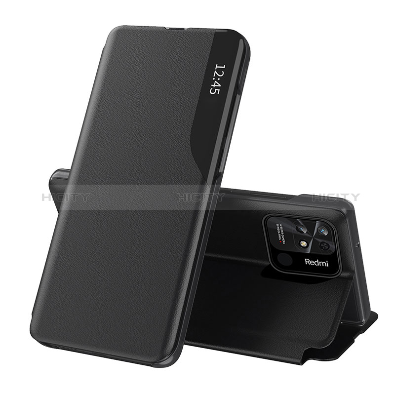 Handytasche Stand Schutzhülle Flip Leder Hülle Q02H für Xiaomi Redmi 10 Power groß