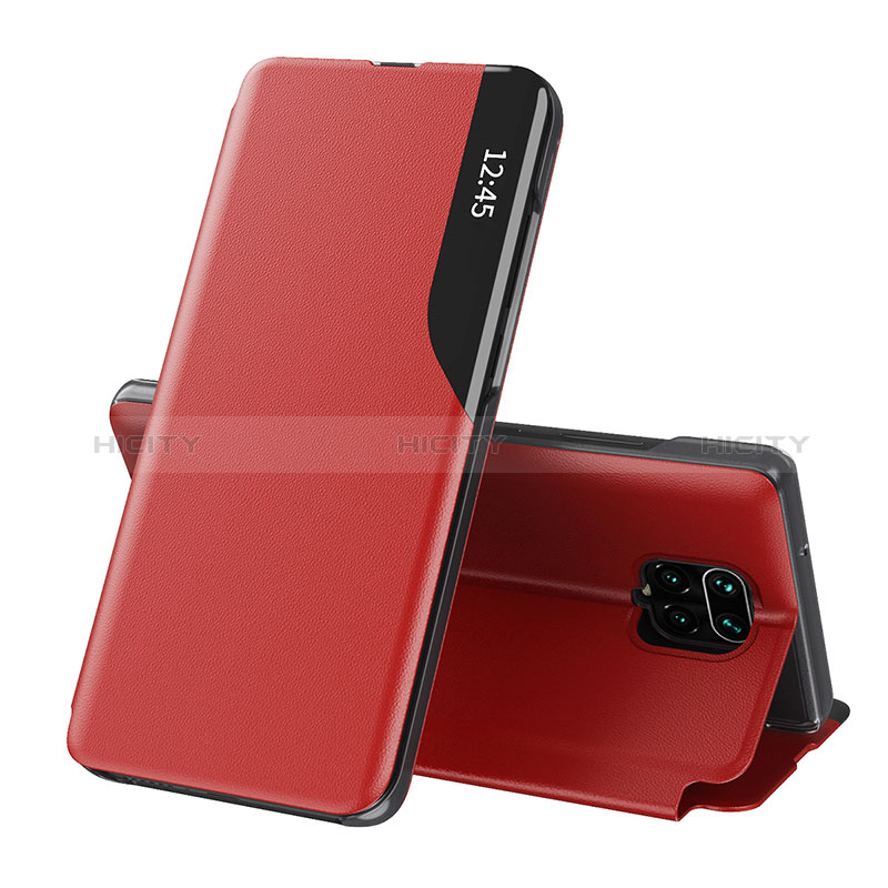 Handytasche Stand Schutzhülle Flip Leder Hülle Q02H für Xiaomi Redmi Note 9 Pro Max Rot