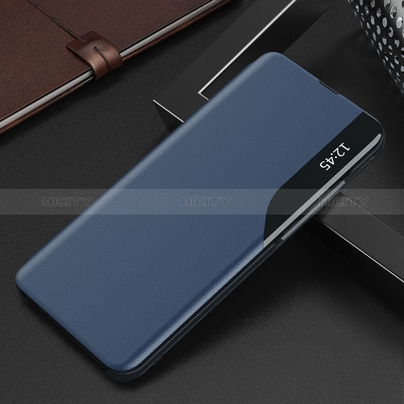 Handytasche Stand Schutzhülle Flip Leder Hülle Q03H für Xiaomi Redmi Note 11 4G (2022) Blau