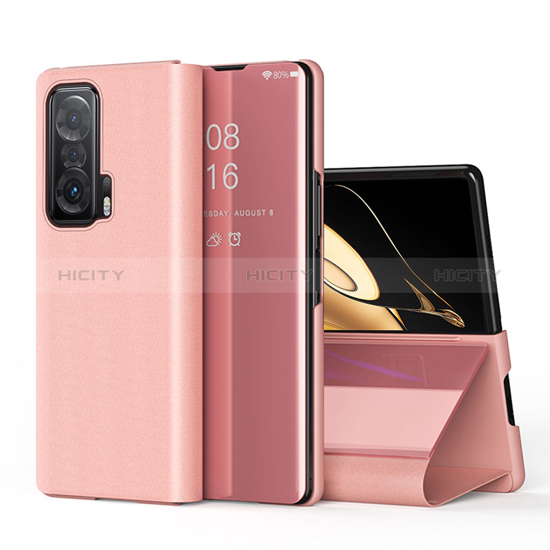 Handytasche Stand Schutzhülle Flip Leder Hülle QH1 für Huawei Honor Magic V 5G groß