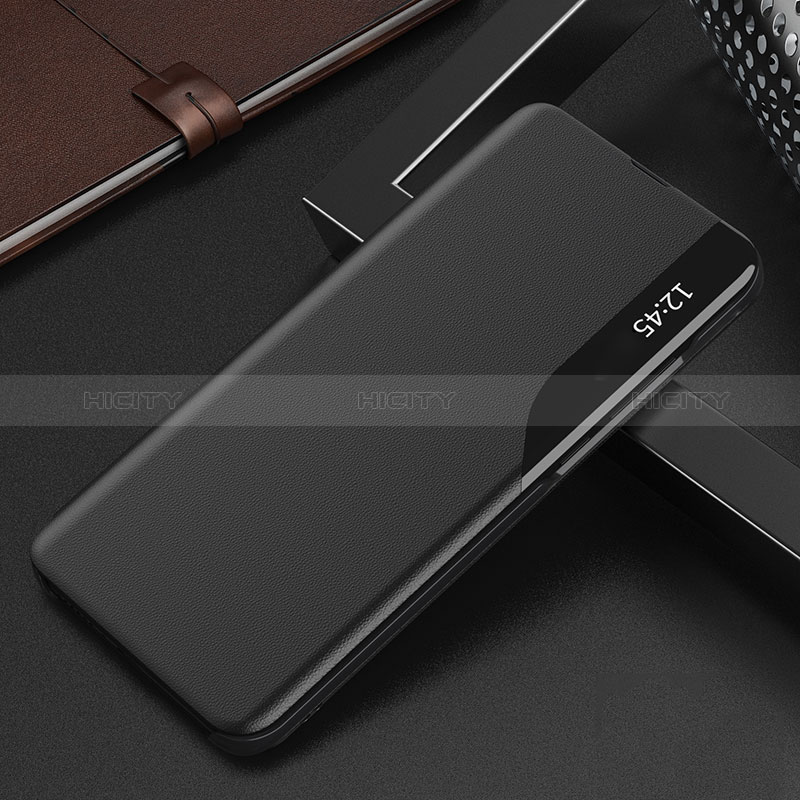 Handytasche Stand Schutzhülle Flip Leder Hülle QH3 für Huawei Honor X7b Schwarz