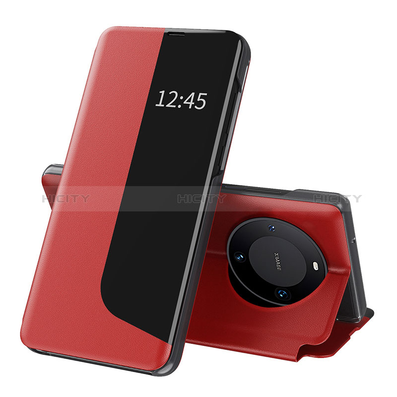 Handytasche Stand Schutzhülle Flip Leder Hülle QH3 für Huawei Mate 60 Pro Rot