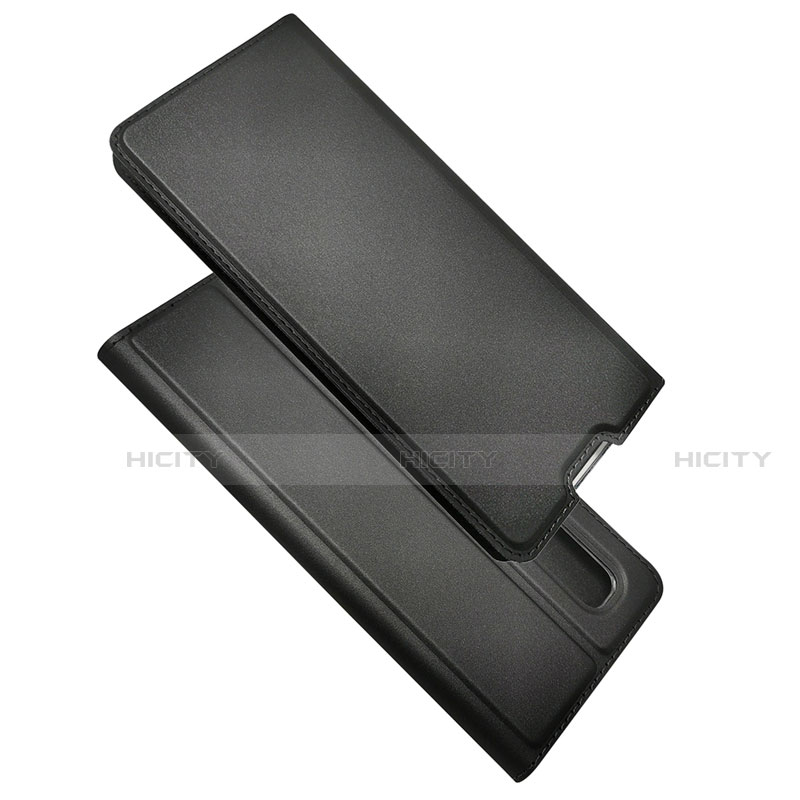 Handytasche Stand Schutzhülle Flip Leder Hülle S01 für Oppo Find X2 Pro Schwarz Plus