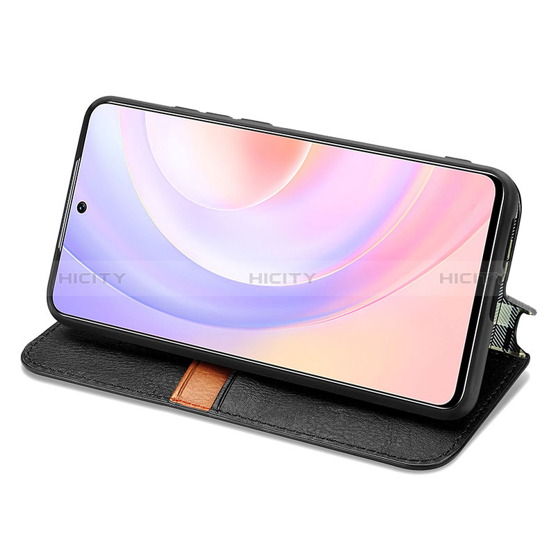 Handytasche Stand Schutzhülle Flip Leder Hülle S01D für Huawei Honor 50 SE 5G