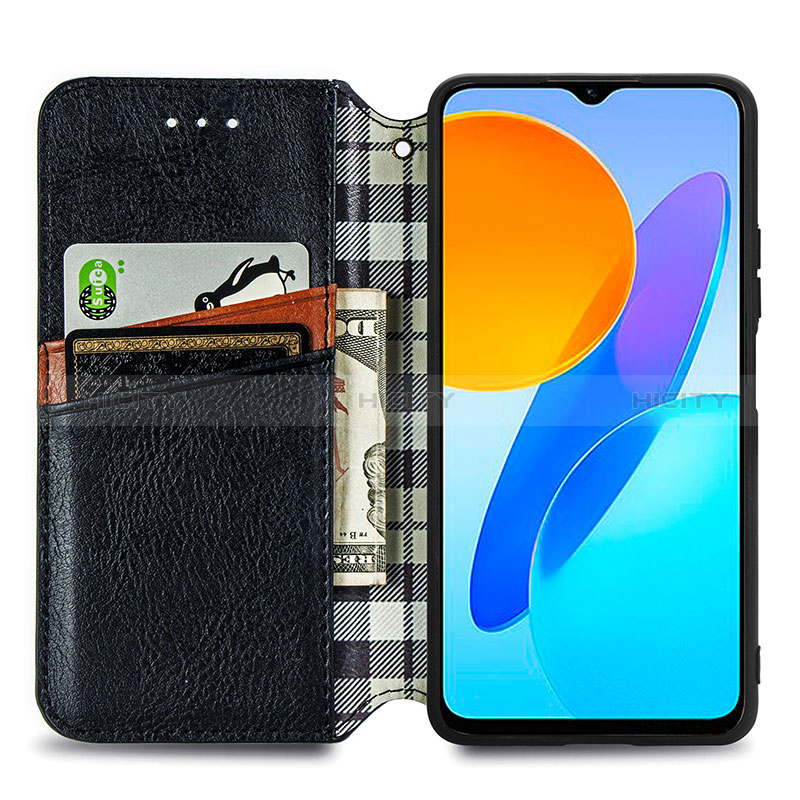 Handytasche Stand Schutzhülle Flip Leder Hülle S01D für Huawei Honor 70 Lite 5G