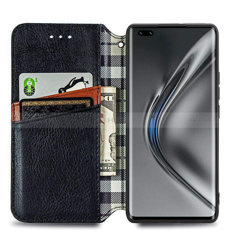 Handytasche Stand Schutzhülle Flip Leder Hülle S01D für Huawei Honor V40 5G