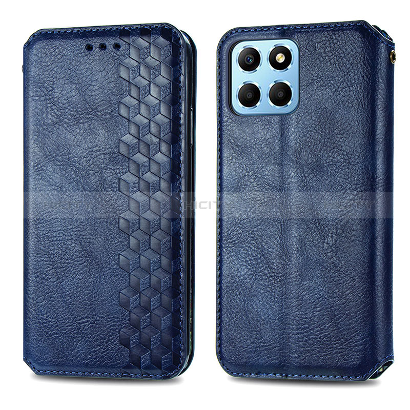 Handytasche Stand Schutzhülle Flip Leder Hülle S01D für Huawei Honor X6 5G