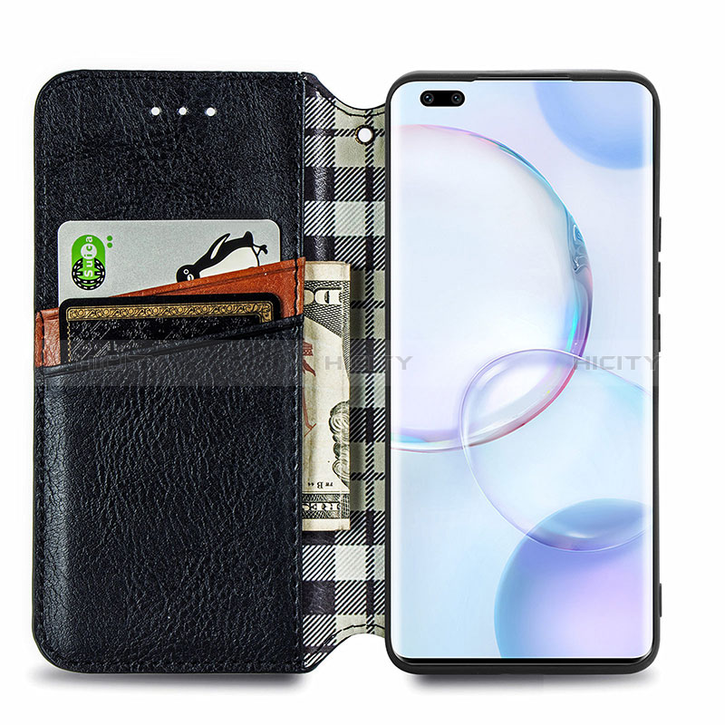 Handytasche Stand Schutzhülle Flip Leder Hülle S01D für Huawei Nova 9 Pro groß