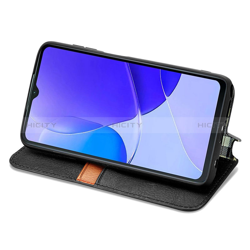 Handytasche Stand Schutzhülle Flip Leder Hülle S01D für Huawei Nova Y91