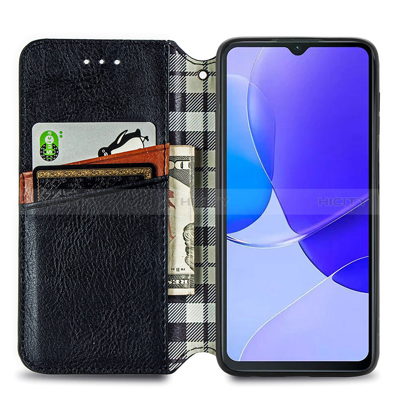 Handytasche Stand Schutzhülle Flip Leder Hülle S01D für Huawei Nova Y91