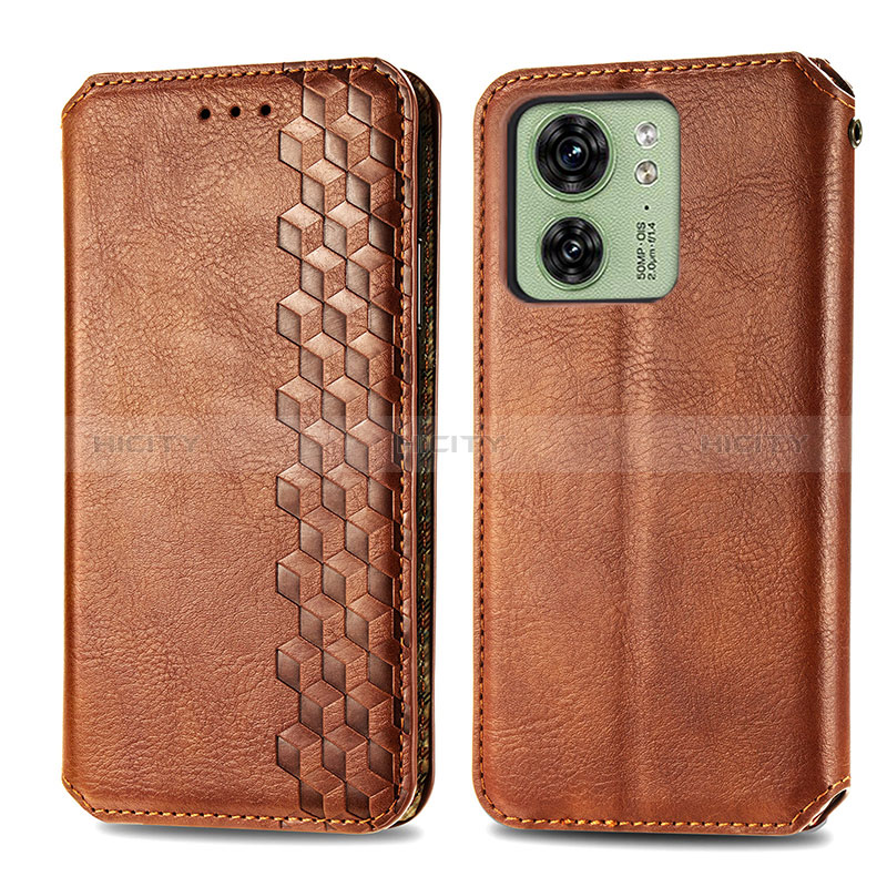 Handytasche Stand Schutzhülle Flip Leder Hülle S01D für Motorola Moto Edge (2023) 5G