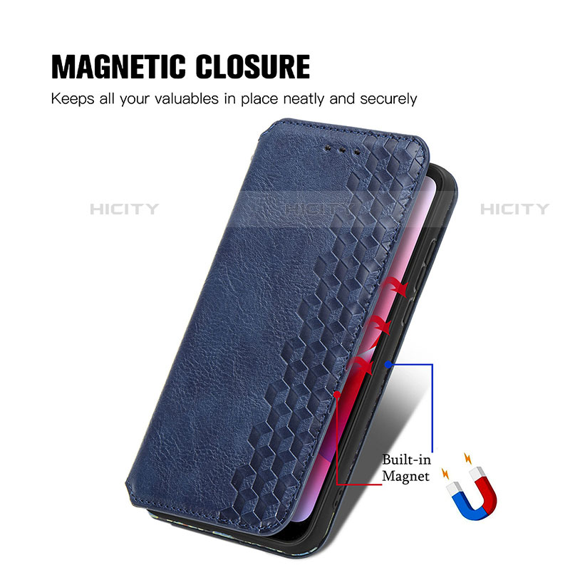 Handytasche Stand Schutzhülle Flip Leder Hülle S01D für Motorola Moto G Play Gen 2