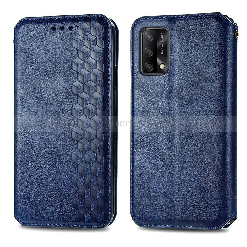 Handytasche Stand Schutzhülle Flip Leder Hülle S01D für Oppo F19 groß