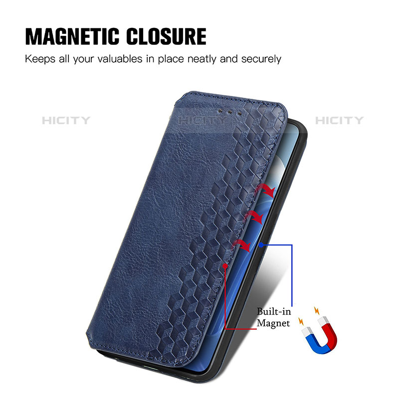 Handytasche Stand Schutzhülle Flip Leder Hülle S01D für Oppo Reno7 Pro 5G