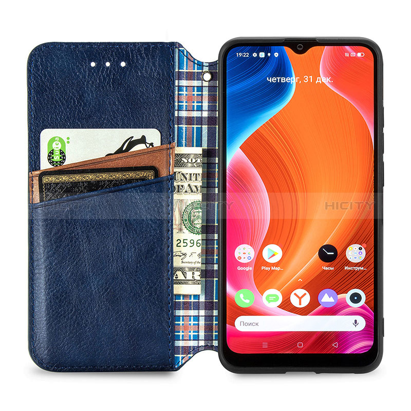 Handytasche Stand Schutzhülle Flip Leder Hülle S01D für Realme C11 (2021)