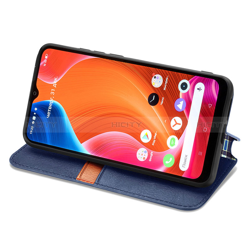 Handytasche Stand Schutzhülle Flip Leder Hülle S01D für Realme C11 (2021)