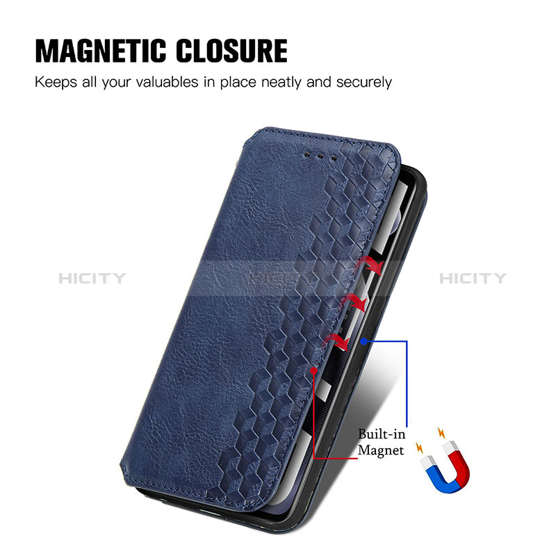 Handytasche Stand Schutzhülle Flip Leder Hülle S01D für Realme Q5 Pro 5G