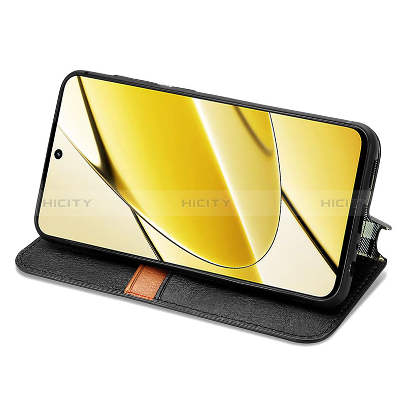 Handytasche Stand Schutzhülle Flip Leder Hülle S01D für Realme V50s 5G