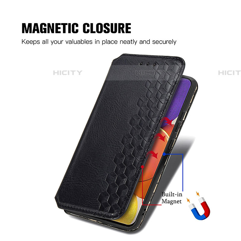 Handytasche Stand Schutzhülle Flip Leder Hülle S01D für Samsung Galaxy A05s