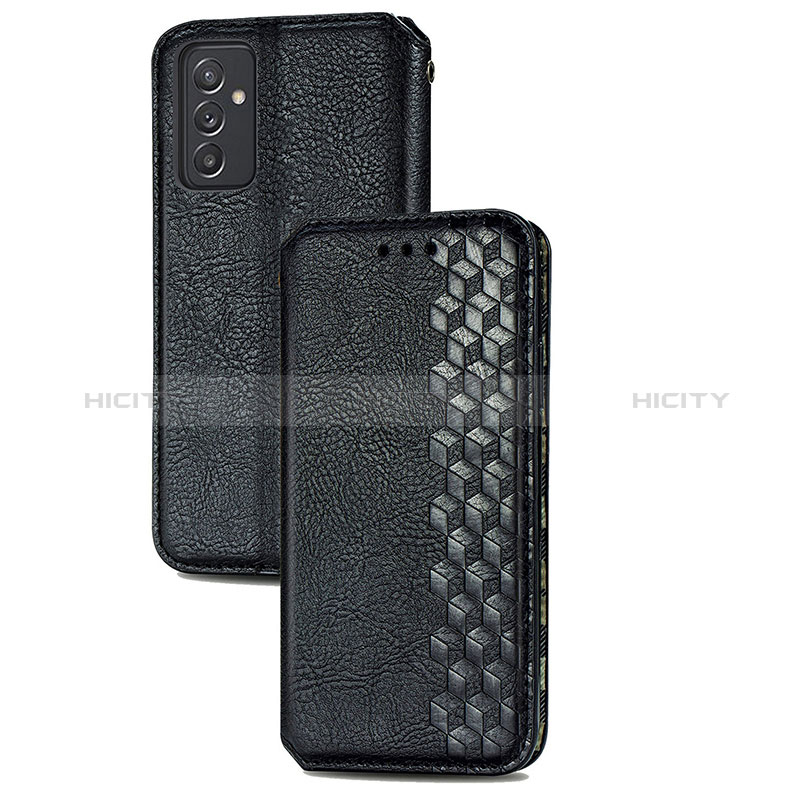 Handytasche Stand Schutzhülle Flip Leder Hülle S01D für Samsung Galaxy A15 4G groß