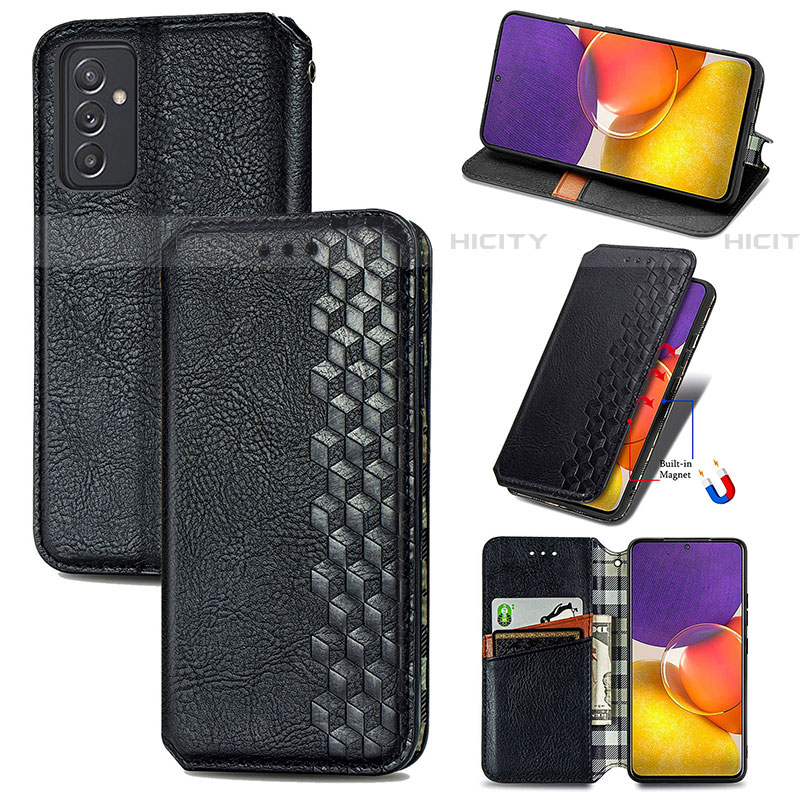 Handytasche Stand Schutzhülle Flip Leder Hülle S01D für Samsung Galaxy A25 5G