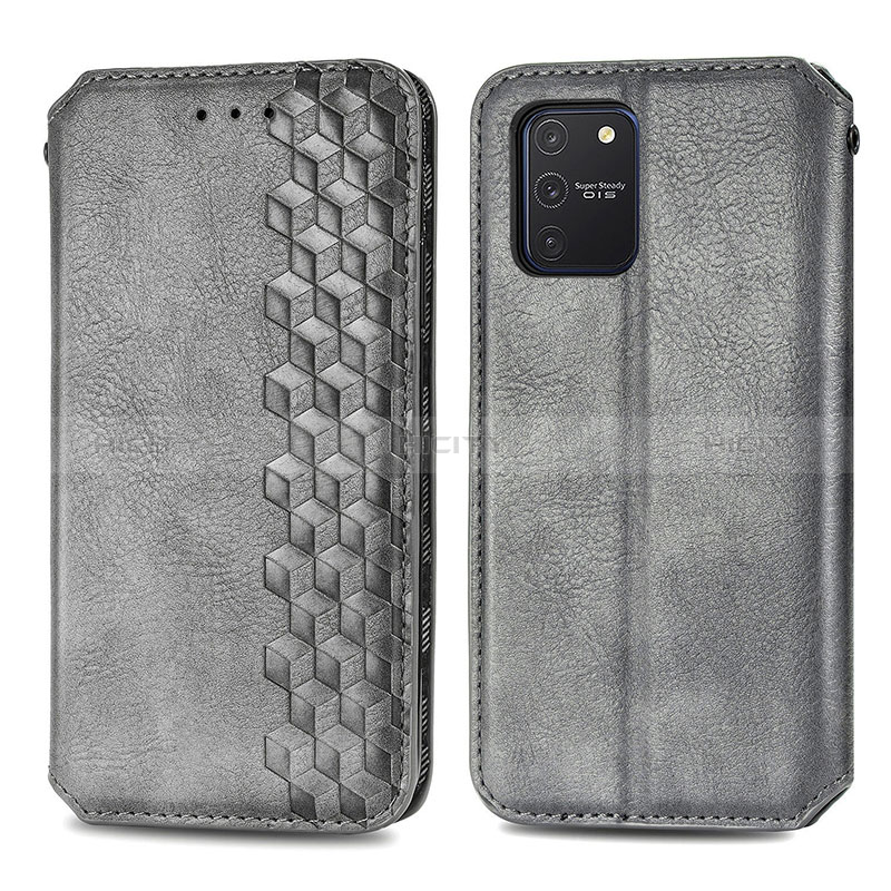 Handytasche Stand Schutzhülle Flip Leder Hülle S01D für Samsung Galaxy A91