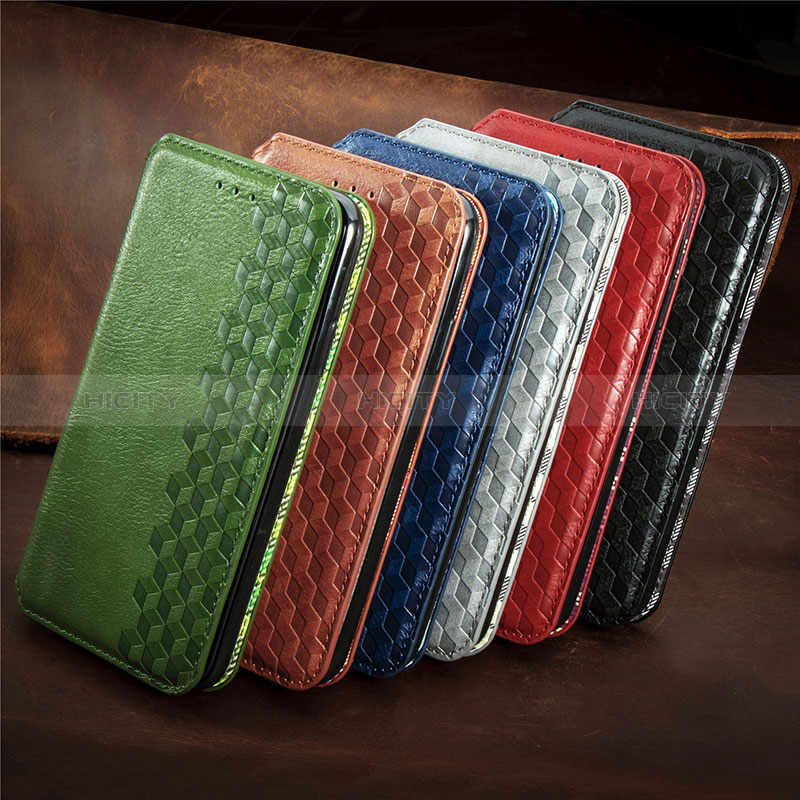 Handytasche Stand Schutzhülle Flip Leder Hülle S01D für Samsung Galaxy M10S