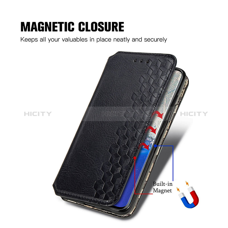 Handytasche Stand Schutzhülle Flip Leder Hülle S01D für Samsung Galaxy S20 Plus