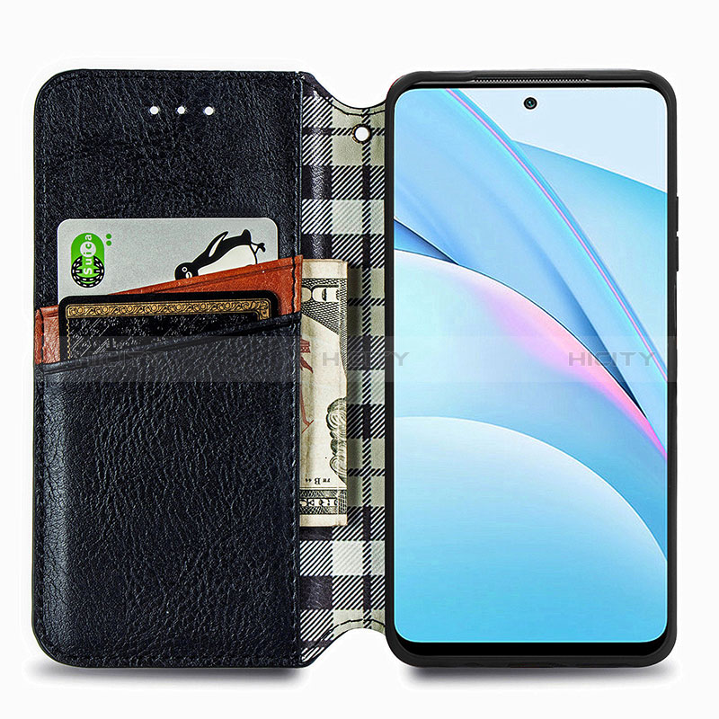 Handytasche Stand Schutzhülle Flip Leder Hülle S01D für Xiaomi Mi 10i 5G