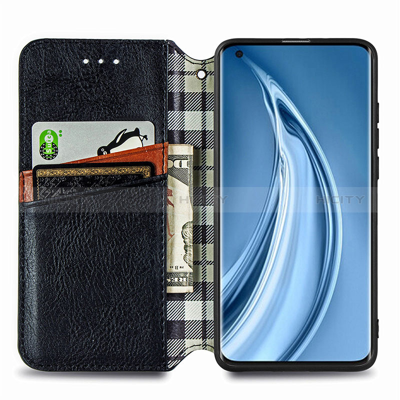 Handytasche Stand Schutzhülle Flip Leder Hülle S01D für Xiaomi Mi 10S 5G groß