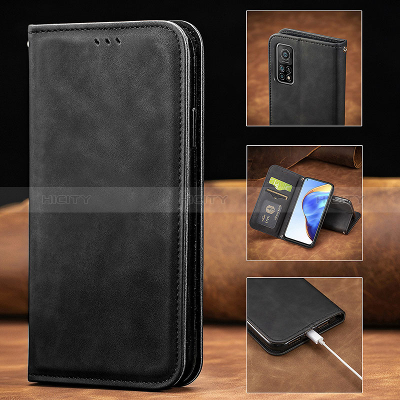 Handytasche Stand Schutzhülle Flip Leder Hülle S01D für Xiaomi Mi 10T 5G groß