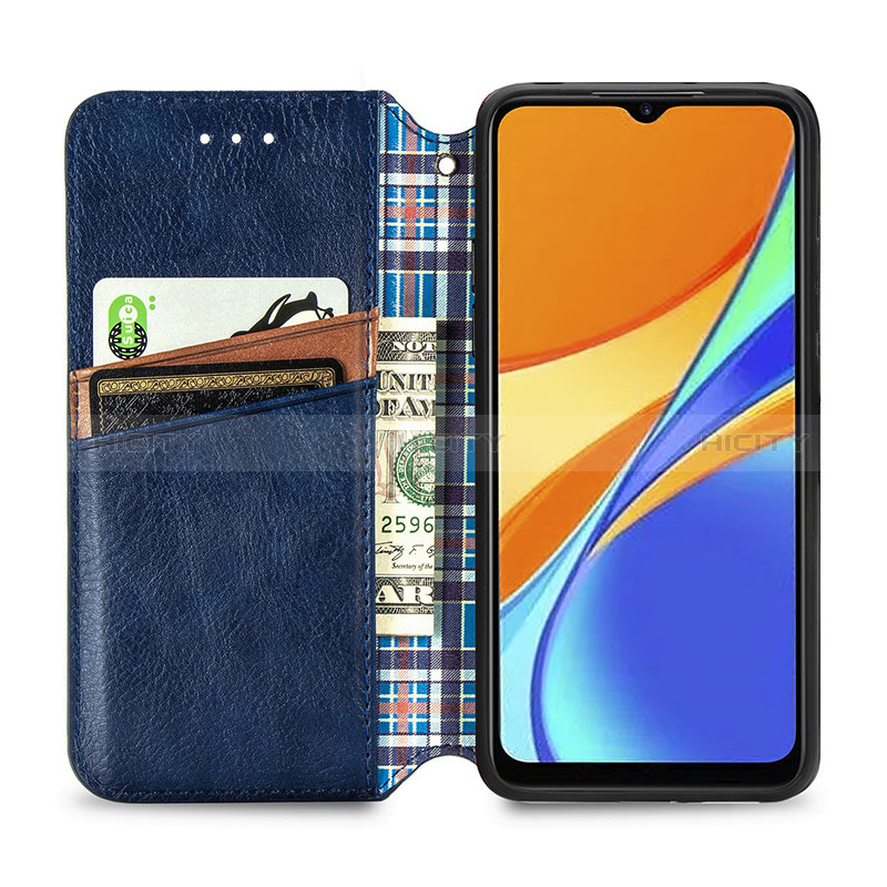 Handytasche Stand Schutzhülle Flip Leder Hülle S01D für Xiaomi POCO C3