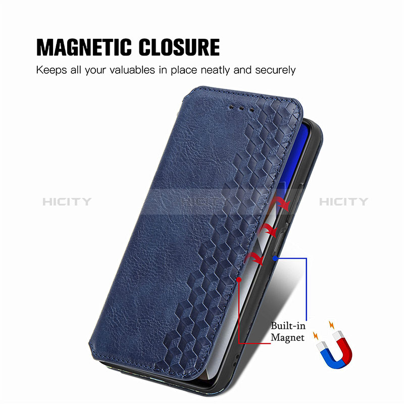 Handytasche Stand Schutzhülle Flip Leder Hülle S01D für Xiaomi Poco M4 Pro 4G