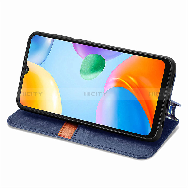 Handytasche Stand Schutzhülle Flip Leder Hülle S01D für Xiaomi Redmi 10C 4G