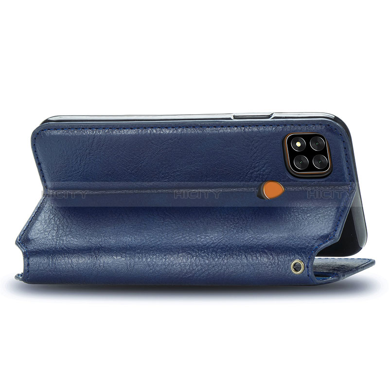 Handytasche Stand Schutzhülle Flip Leder Hülle S01D für Xiaomi Redmi 9 India