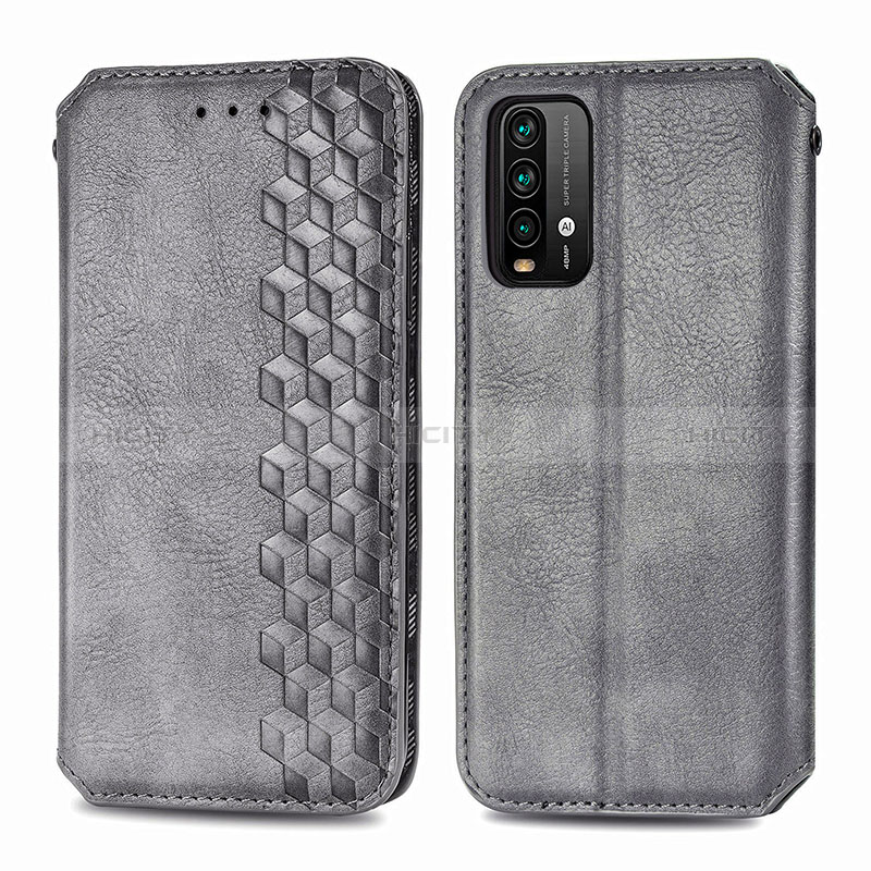 Handytasche Stand Schutzhülle Flip Leder Hülle S01D für Xiaomi Redmi 9 Power