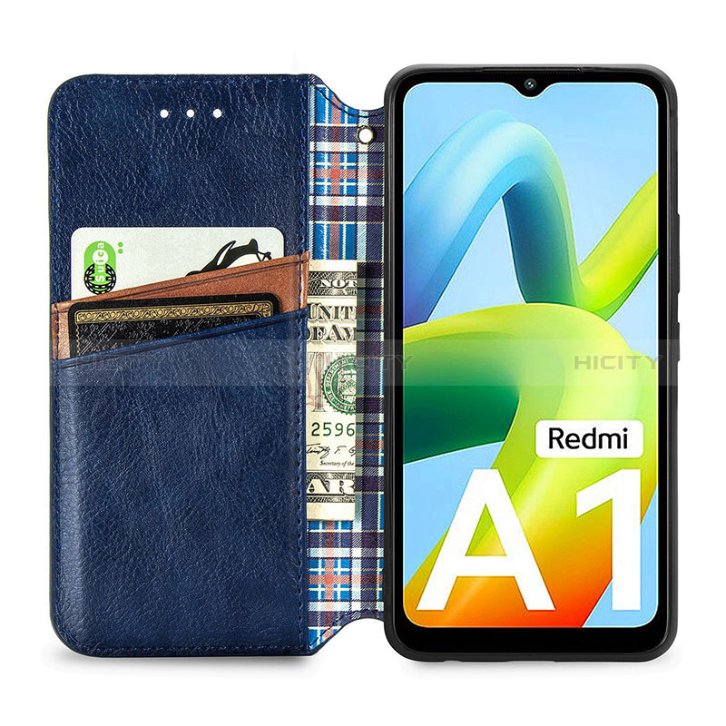 Handytasche Stand Schutzhülle Flip Leder Hülle S01D für Xiaomi Redmi A1