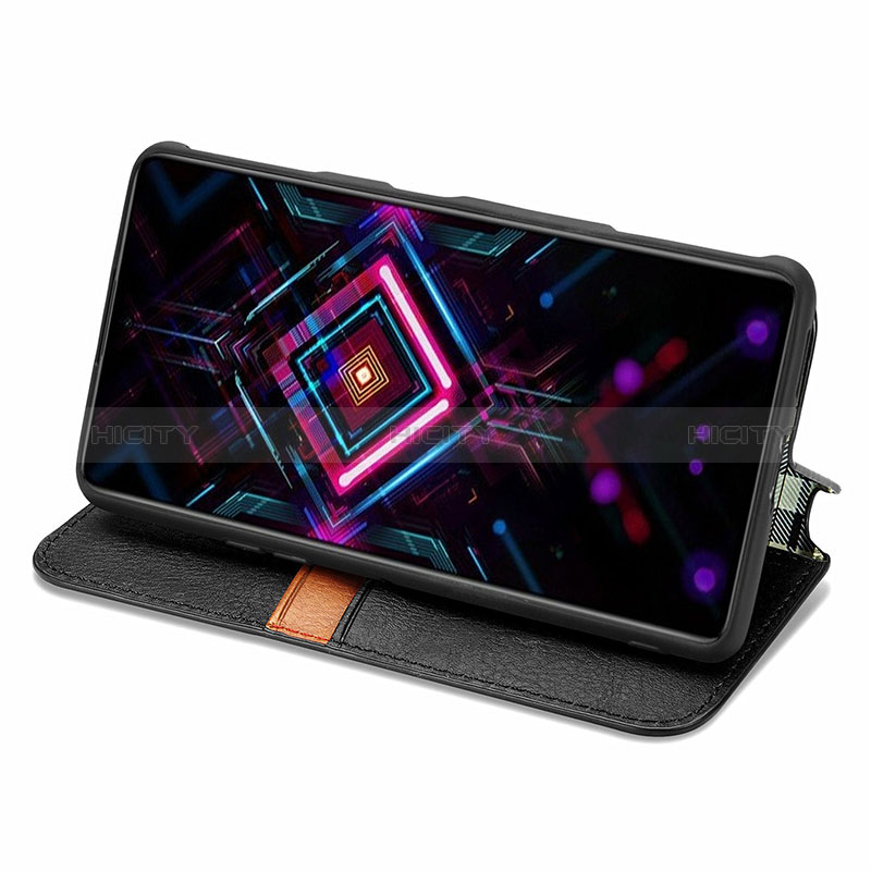 Handytasche Stand Schutzhülle Flip Leder Hülle S01D für Xiaomi Redmi K40 Gaming 5G groß