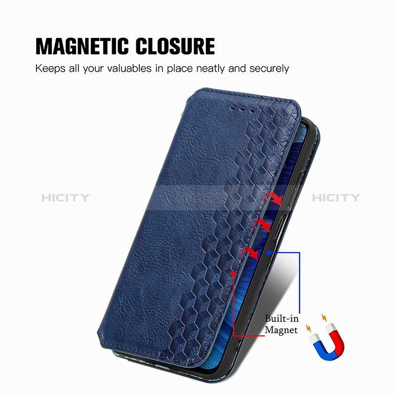 Handytasche Stand Schutzhülle Flip Leder Hülle S01D für Xiaomi Redmi Note 10 JE 5G