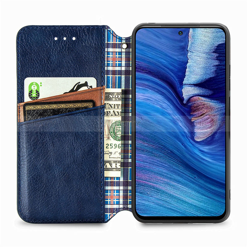 Handytasche Stand Schutzhülle Flip Leder Hülle S01D für Xiaomi Redmi Note 10 JE 5G