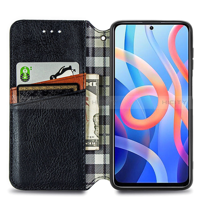 Handytasche Stand Schutzhülle Flip Leder Hülle S01D für Xiaomi Redmi Note 11 5G groß