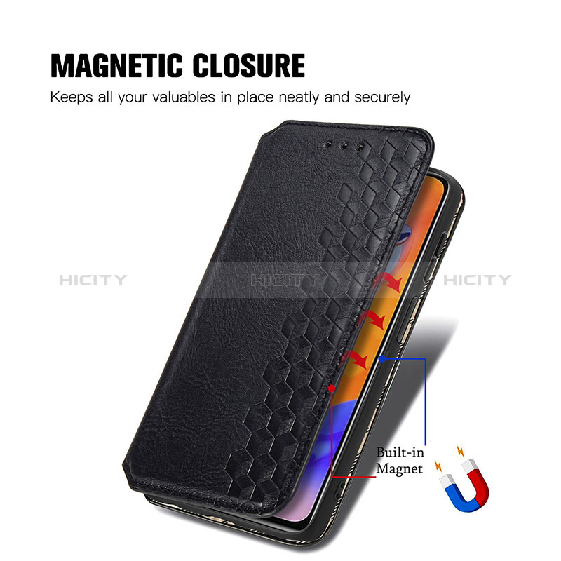 Handytasche Stand Schutzhülle Flip Leder Hülle S01D für Xiaomi Redmi Note 11 Pro 4G